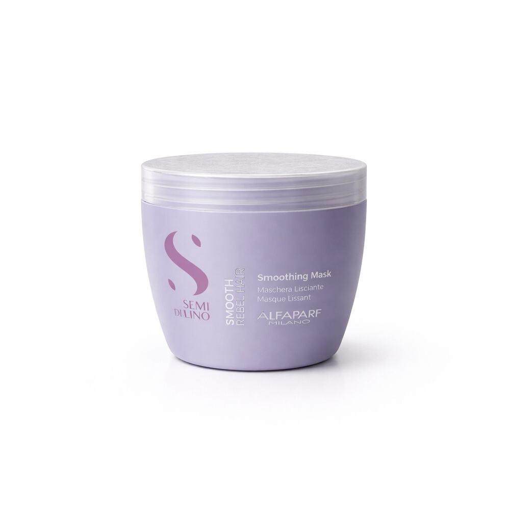Alfaparf Semi Di Lino Smooth Mask 16.9 Fl. oz Rebel Hair Smoothing